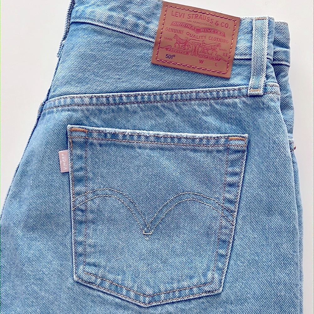 NWOT Levi’s 501 Premium Pink Label Shorts - Picture 10 of 13